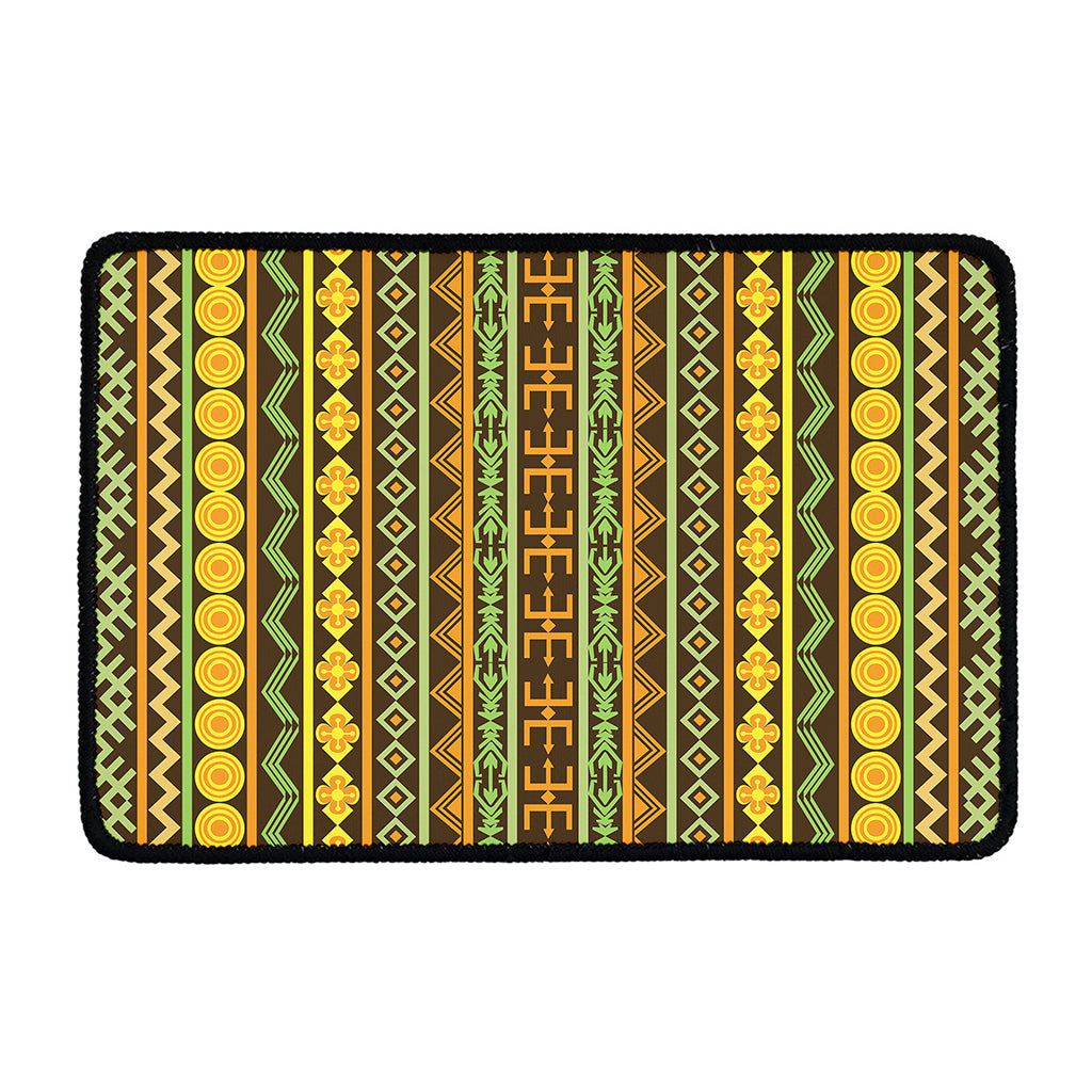 African Tribal Inspired Pattern Print Kitchen Mat