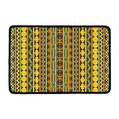 African Tribal Inspired Pattern Print Kitchen Mat