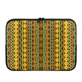 African Tribal Inspired Pattern Print Laptop Sleeve