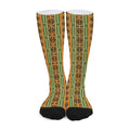 African Tribal Inspired Pattern Print Long Socks