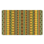 African Tribal Inspired Pattern Print Polyester Doormat