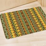 African Tribal Inspired Pattern Print Polyester Doormat