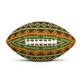 African Tribal Inspired Pattern Print Rugby Ball