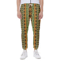 African Tribal Inspired Pattern Print Joggers