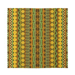 African Tribal Inspired Pattern Print Silk Bandana