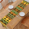 African Tribal Inspired Pattern Print Table Runner
