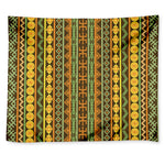 African Tribal Inspired Pattern Print Tapestry