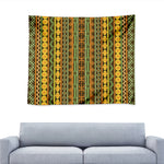 African Tribal Inspired Pattern Print Tapestry