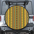 African Tribal Inspired Pattern Print Tire Cover