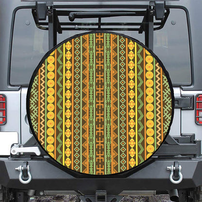 African Tribal Inspired Pattern Print Tire Cover