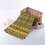 African Tribal Inspired Pattern Print Towel