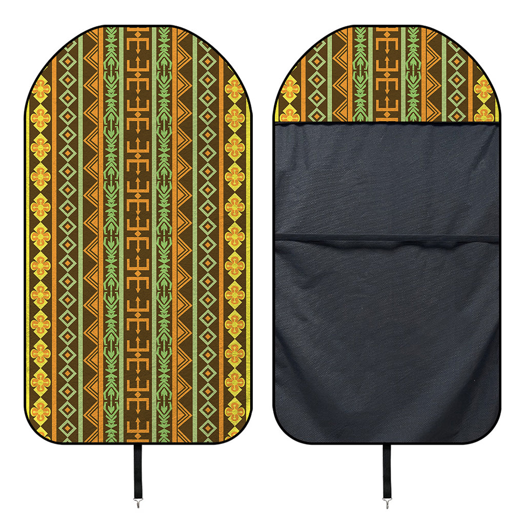 African Tribal Inspired Pattern Print Waterproof Car Seat Cover