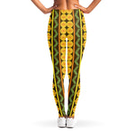 African Tribal Inspired Pattern Print Women's Leggings