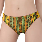 African Tribal Inspired Pattern Print Women's Panties