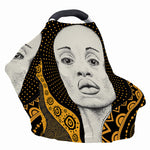 African Woman Print Baby Seat Cover