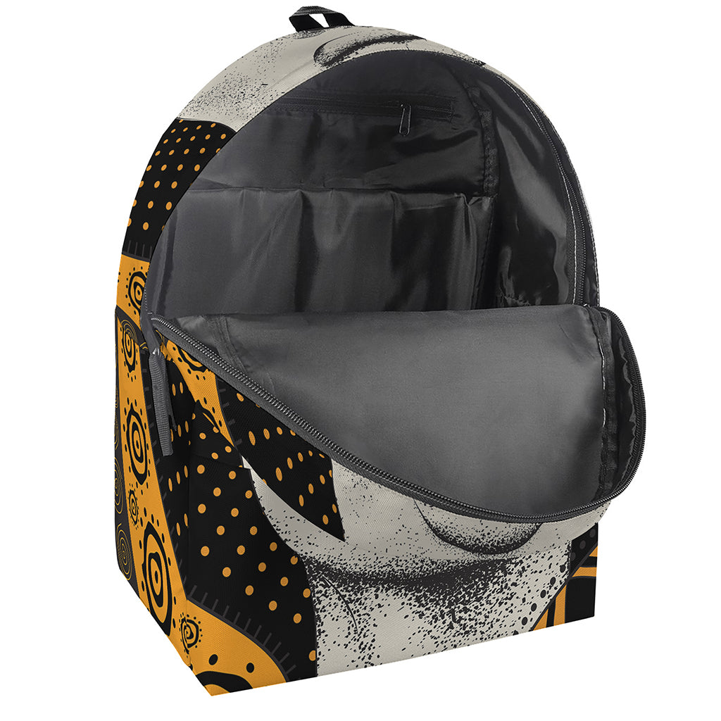 African Woman Print Backpack