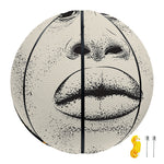 African Woman Print Basketball