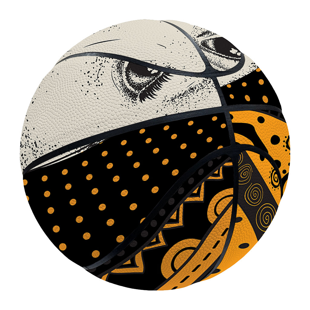 African Woman Print Basketball