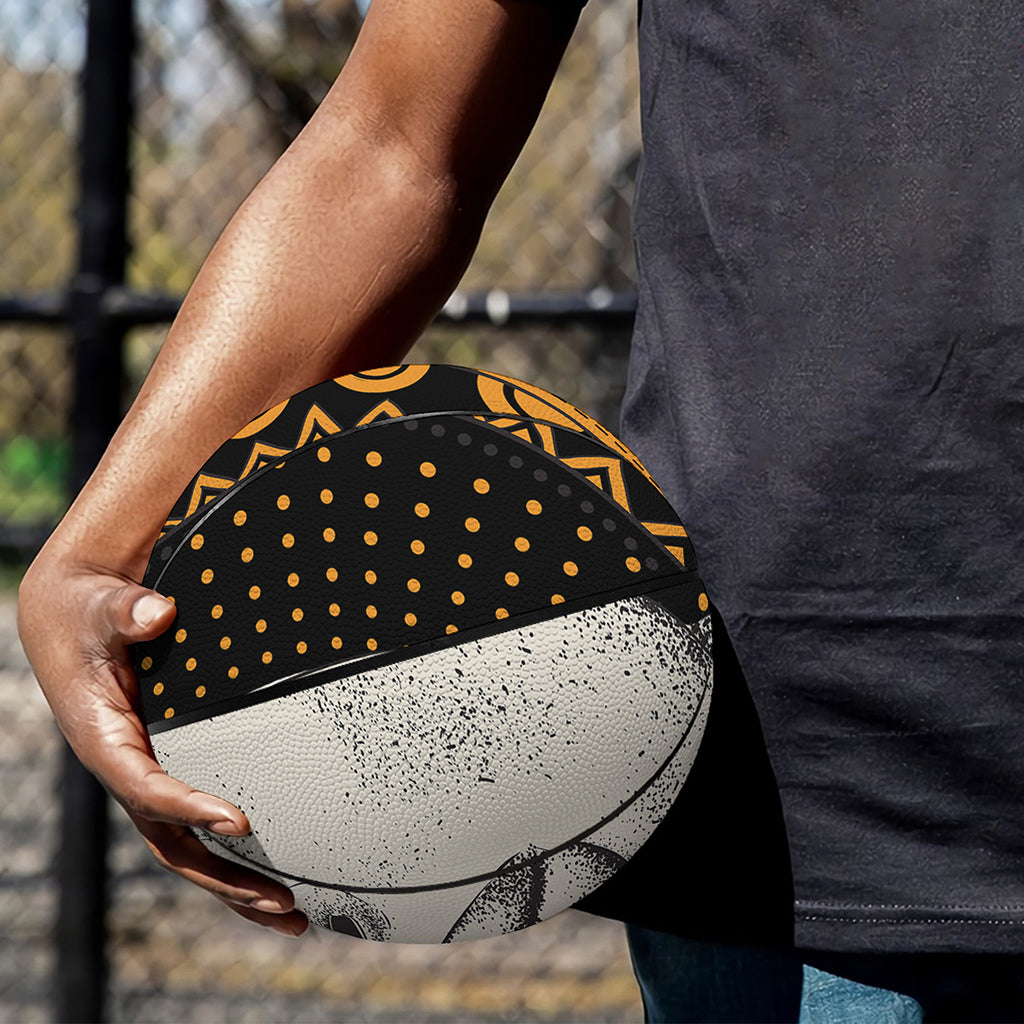 African Woman Print Basketball