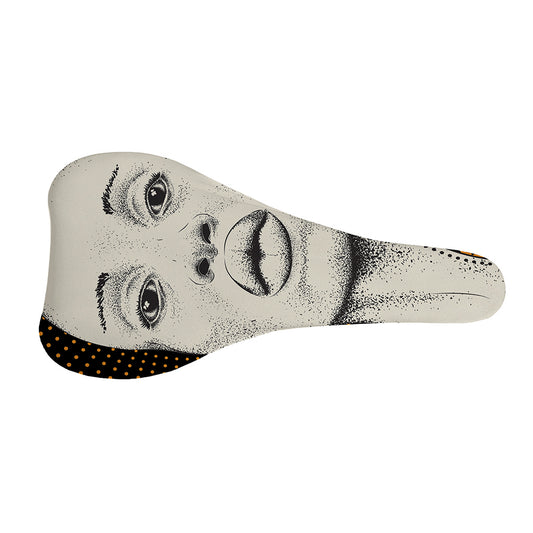 African Woman Print Bicycle Seat Cover