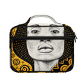African Woman Print Briefcase Bible Bag