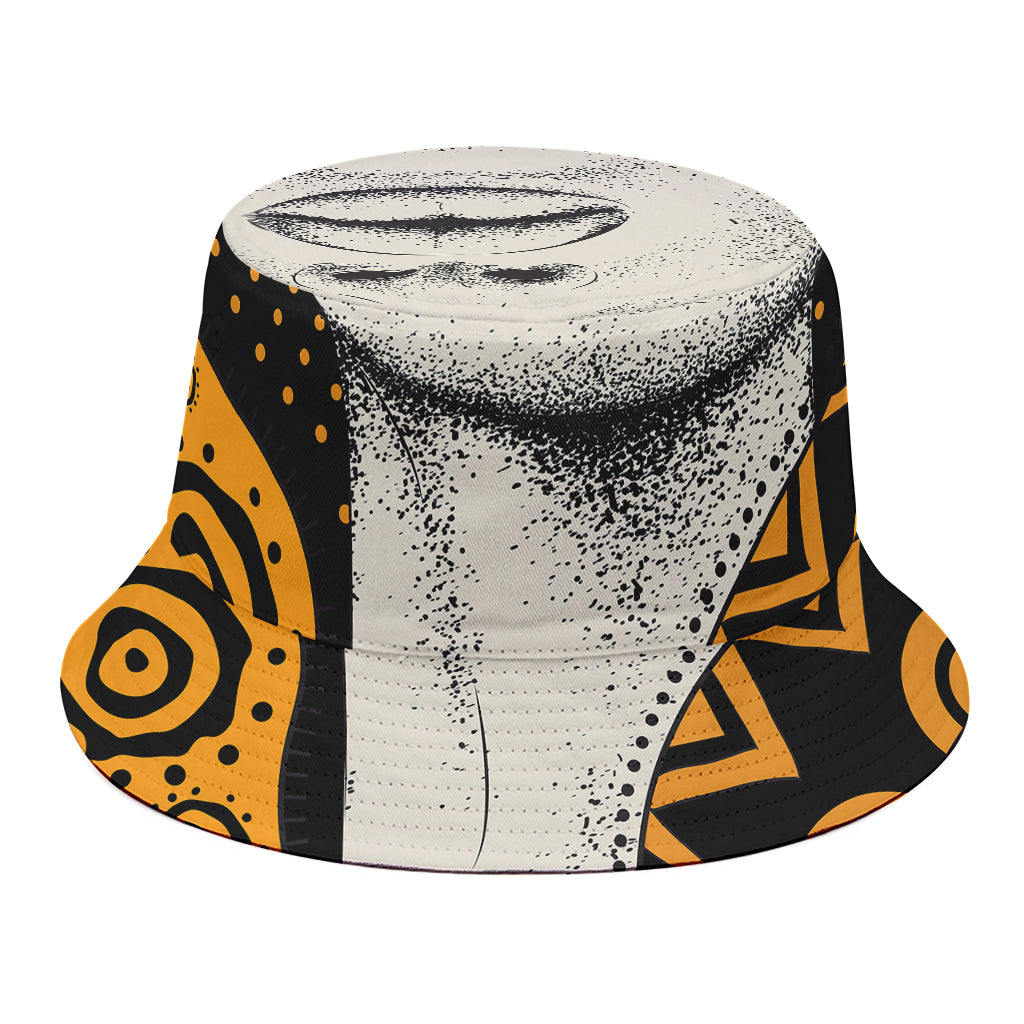 African Woman Print Bucket Hat