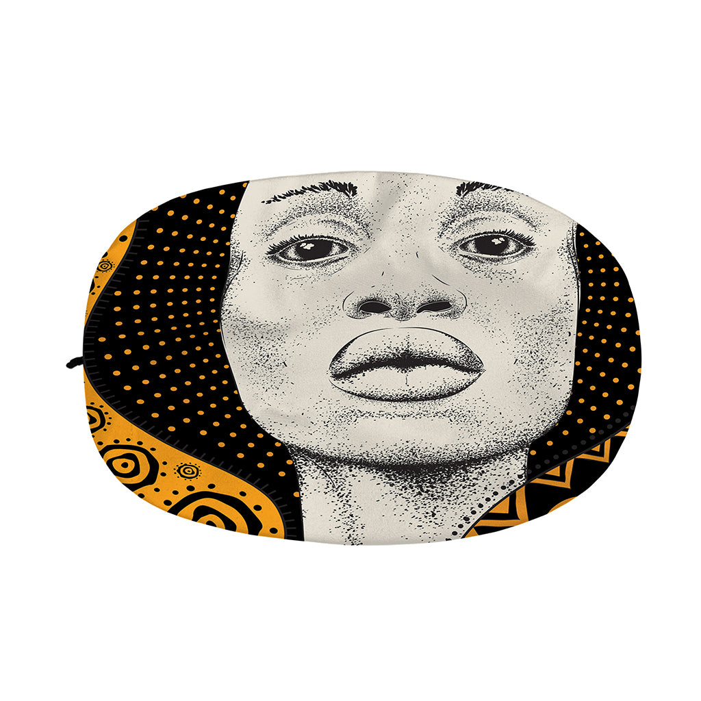 African Woman Print Car Side Mirror Covers