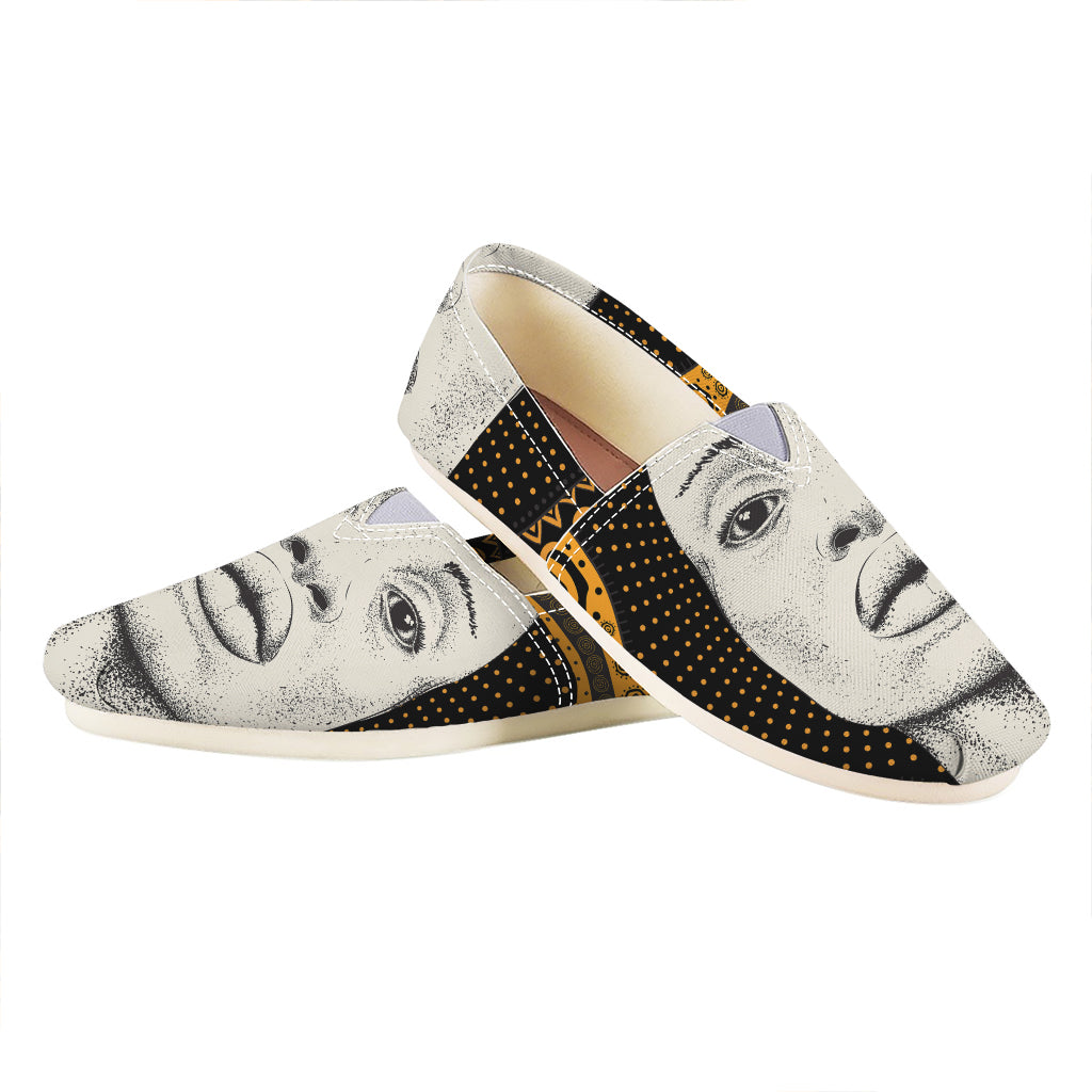 African Woman Print Casual Shoes