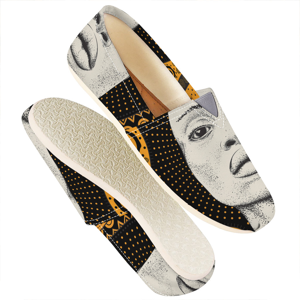 African Woman Print Casual Shoes