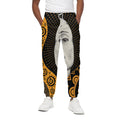 African Woman Print Cotton Sweatpants