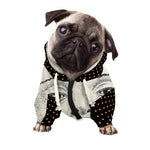 African Woman Print Dog Zip Up Hoodie