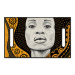 African Woman Print Golf Cart Seat Cover