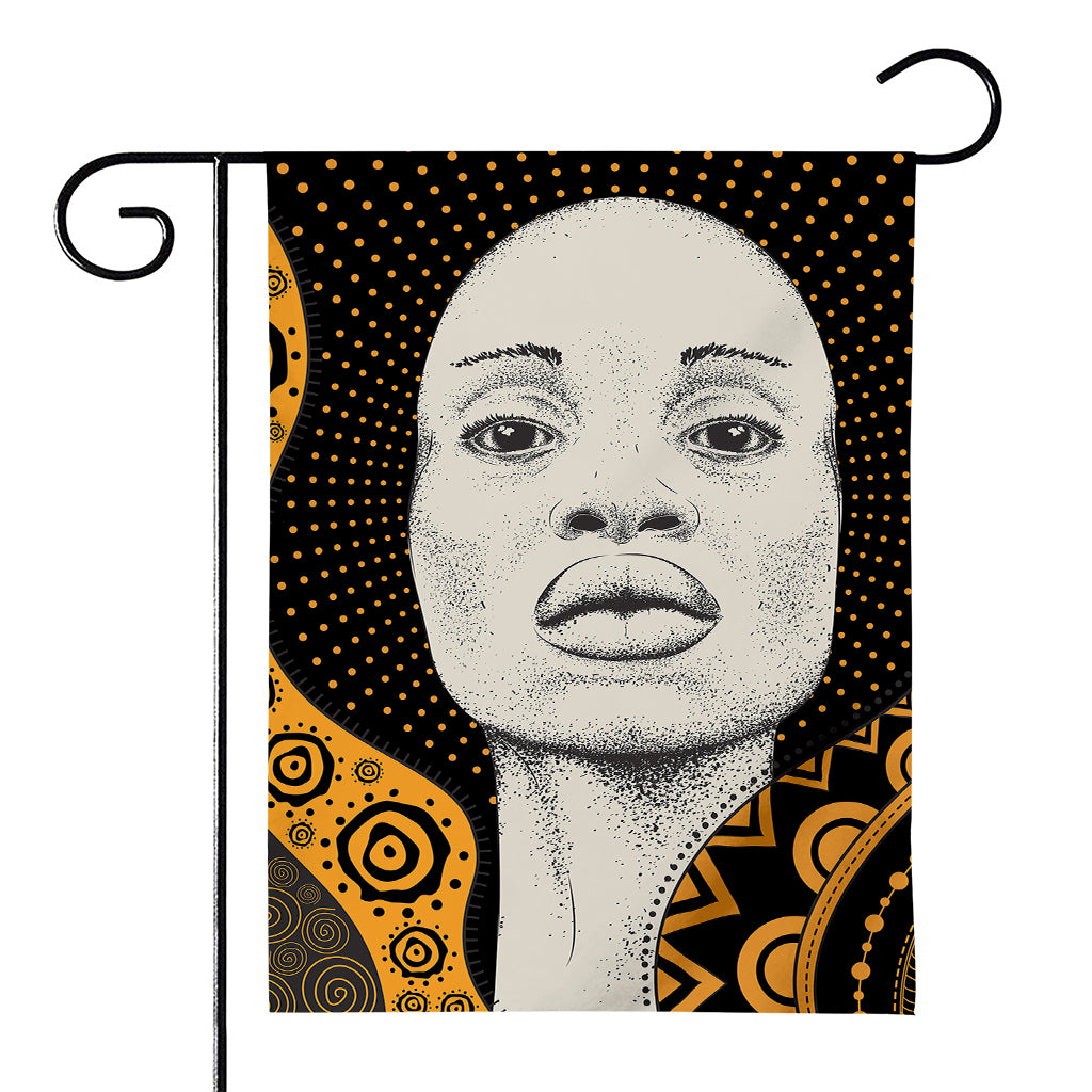 African Woman Print House Flag