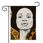 African Woman Print House Flag