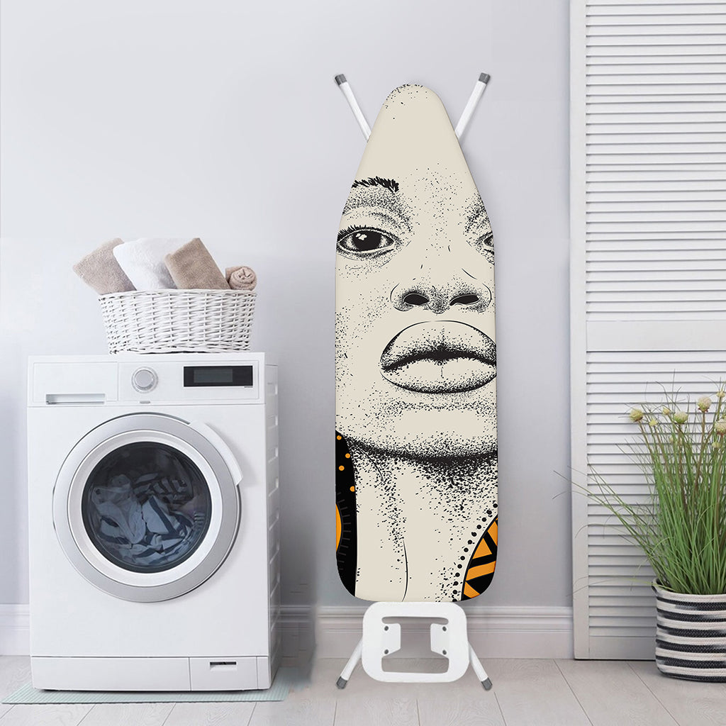 African Woman Print Ironing Board Cover