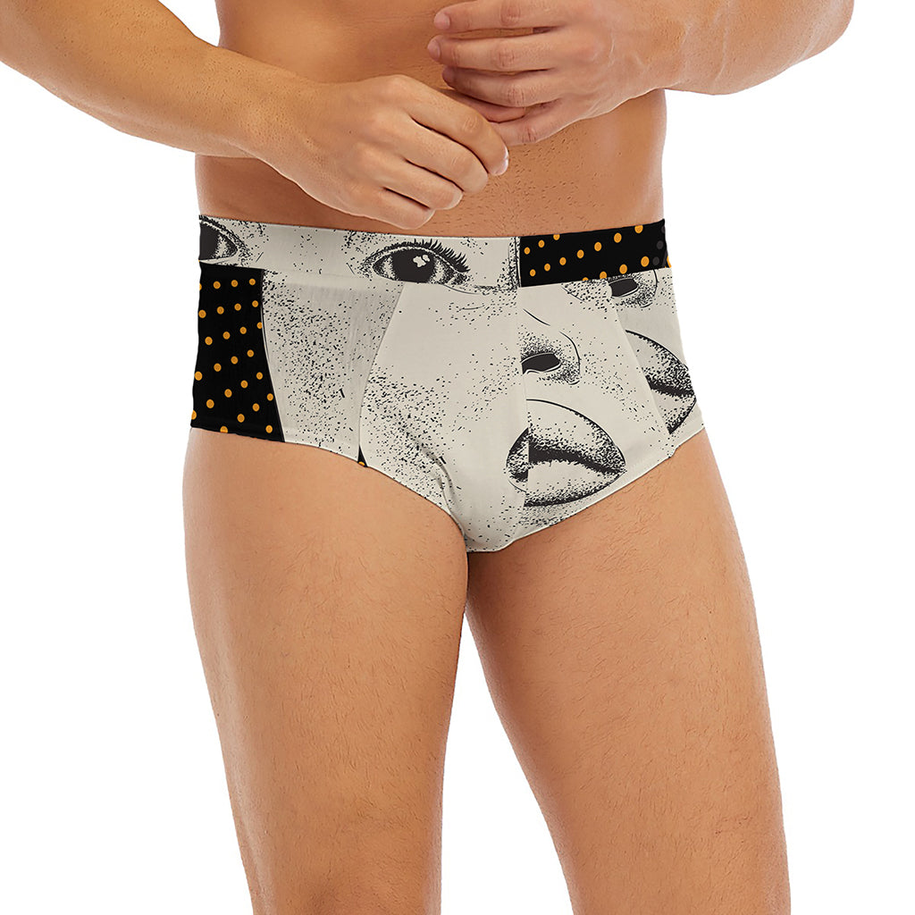 African Woman Print Men's Briefs