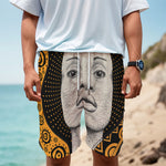 African Woman Print Men's Cargo Shorts