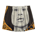African Woman Print Mesh Shorts