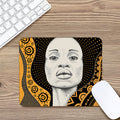 African Woman Print Mouse Pad
