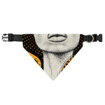 African Woman Print Over The Collar Dog Bandana