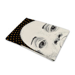 African Woman Print Pet Cooling Mat Cover