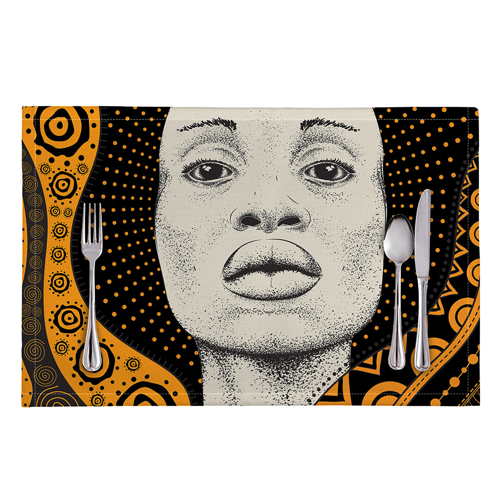 African Woman Print Placemat