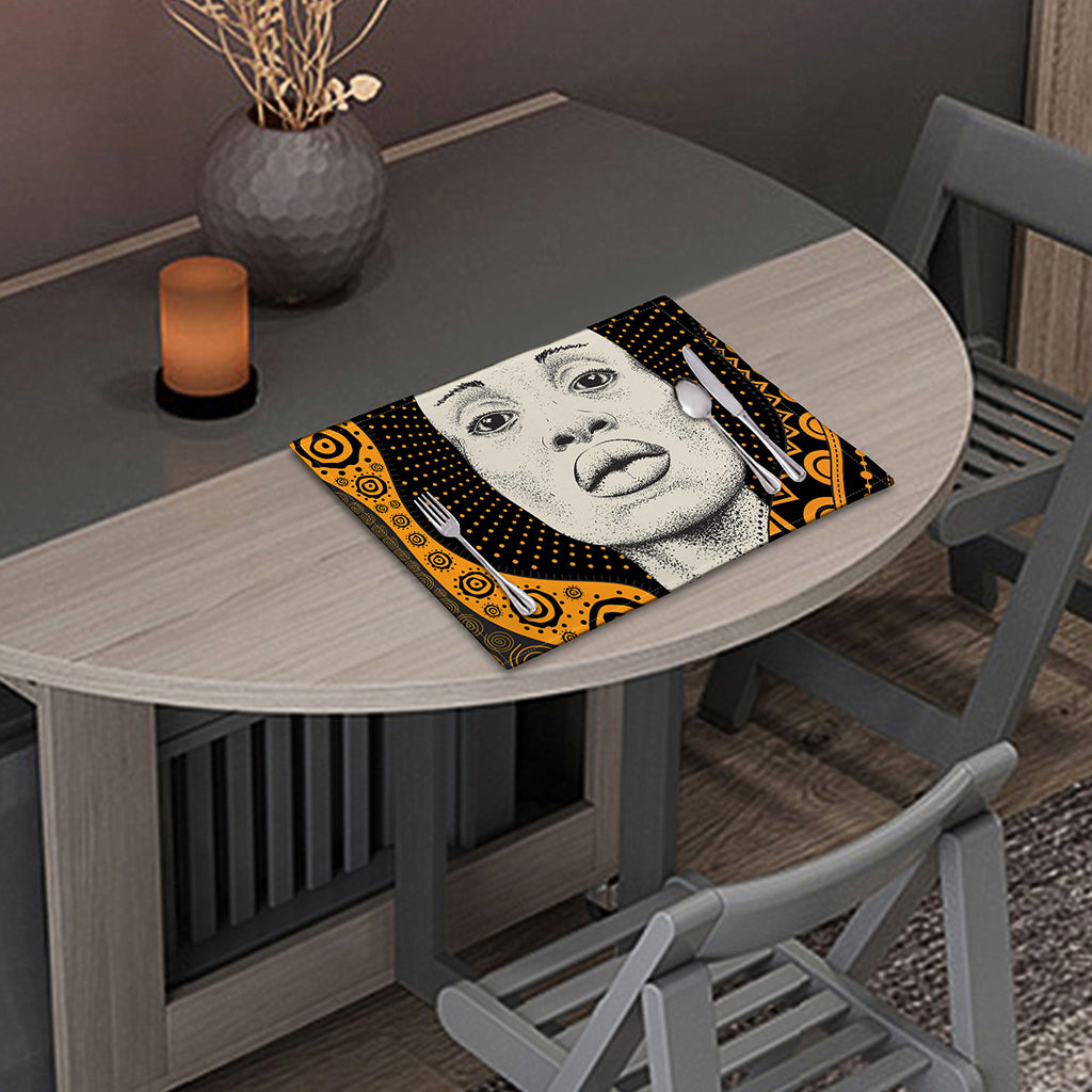 African Woman Print Placemat