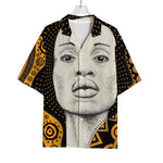 African Woman Print Rayon Hawaiian Shirt
