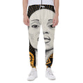 African Woman Print Joggers
