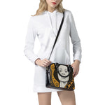 African Woman Print Shoulder Handbag