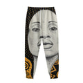 African Woman Print Sweatpants