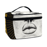 African Woman Print Travel Makeup Bag