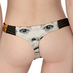 African Woman Print Women's Thong