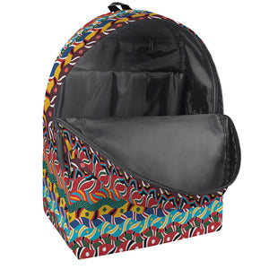 Afro African Ethnic Pattern Print Backpack